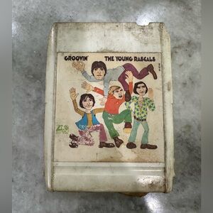 Vintage The Young Rascals Groovin 8 track cassette